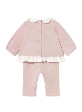 Ensemble Mayoral legging et t-shirt rose pour bébé