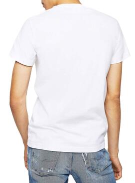 T-Shirt Diesel T-Diego-B3 Blanc Homme