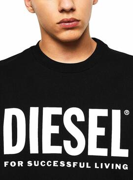 Sweat Diesel S-GIR-DIVISION-LOGO Noir Homme
