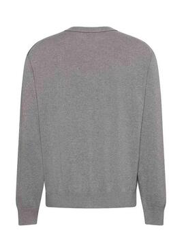 Maillot en tricot gris pour homme Calvin Klein Jeans