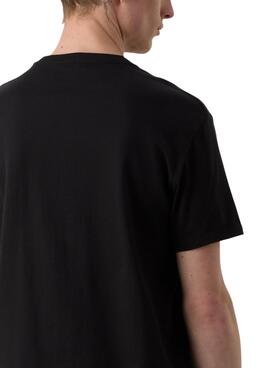 T-shirt Calvin Klein Line Logo noir pour homme