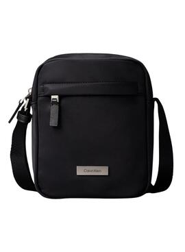 Sac Calvin Klein Reporter en nylon noir pour homme