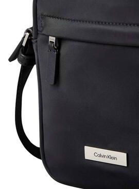 Sac Calvin Klein Reporter en nylon noir pour homme