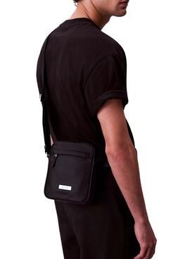 Sac Calvin Klein Reporter en nylon noir pour homme
