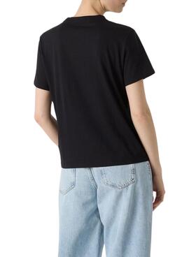 T-shirt Calvin Klein Jeans Classic Boxed noir pour femme