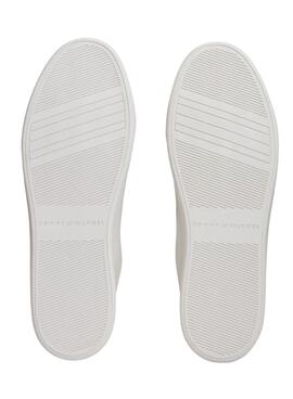 Sneakers Tommy Hilfiger Casual Cupsole blanc pour femme