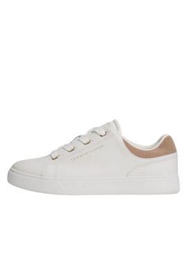 Sneakers Tommy Hilfiger Casual Cupsole blanc pour femme