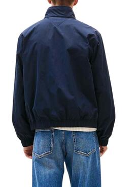Veste Tommy Jeans Essential marine régulière pour Homme