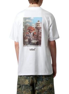 T-shirt Carhartt Wiptopia blanc pour homme