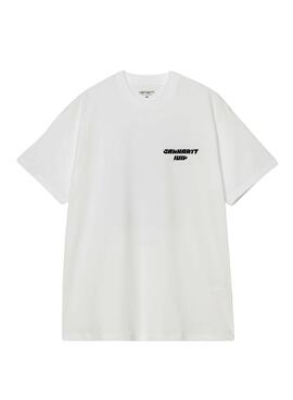 T-shirt Carhartt Wiptopia blanc pour homme