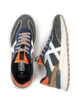 Chaussures Munich Dynamix 08 vertes pour hommes