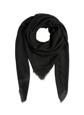 Écharpe Pieces Hailey noir pour femme