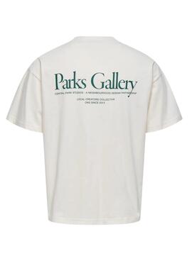 Camiseta Only and Sons Parker beige pour homme