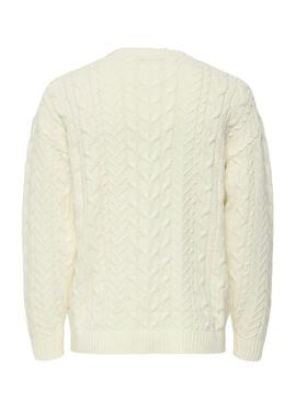 Maillot Only and Sons Mack beige pour homme