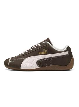Chaussures Puma Speedcat Wine Club marron pour femme