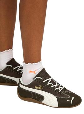 Chaussures Puma Speedcat Wine Club marron pour femme
