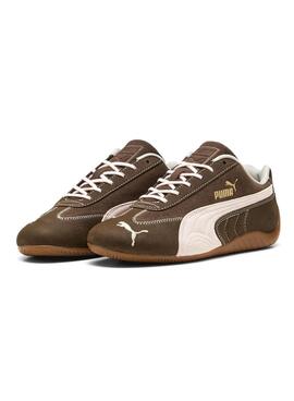 Chaussures Puma Speedcat Wine Club marron pour femme