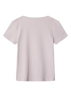 T-shirt Pepe Jeans Amily rose pour fille