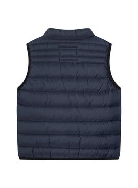 Veste matelassée bleue marine pour enfant Pepe Jeans Ahron.