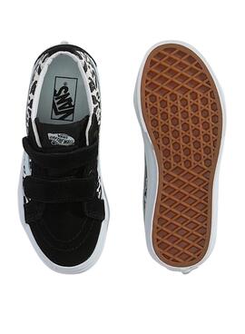 Chaussures Vans Sk8-Mid léopard pour fille