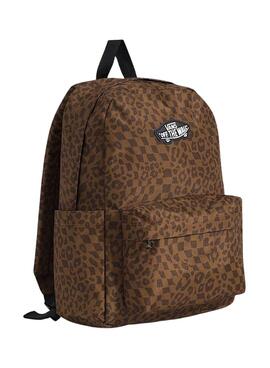 Sac à dos Vans Old Skool Grom léopard pour enfants