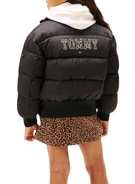 Veste Tommy Hilfiger bomber réversible fille