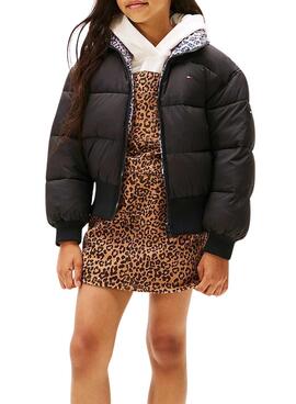 Veste Tommy Hilfiger bomber réversible fille