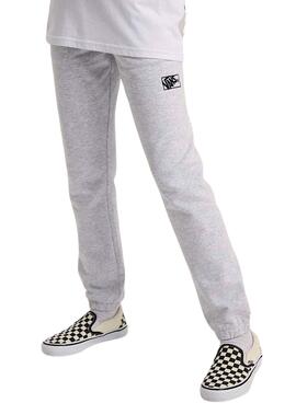 Pantalons de survêtement Vans Blocked Box gris enfants