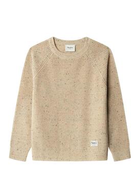 Maillot Pepe Jeans Pason en color tostado para niño.