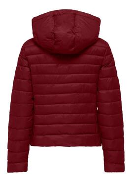 Veste de chasse Only Tahia rouge pour femme