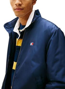 Veste Tommy Jeans Essential Padded bleue pour homme