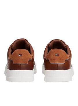 Chaussures Tommy Hilfiger Court marron pour homme
