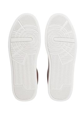 Chaussures Tommy Hilfiger Court marron pour homme