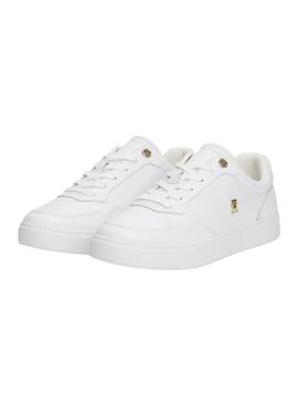 Chaussures Tommy Hilfiger Elevated blanches pour femme