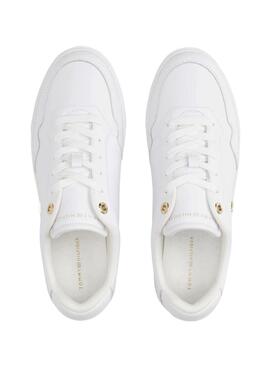 Chaussures Tommy Hilfiger Elevated blanches pour femme