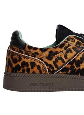 Chaussures Tommy Jeans The Greenwich léopard pour femme