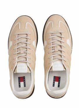 Chaussures Tommy Jeans Greenwich beige pour femme