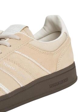 Chaussures Tommy Jeans Greenwich beige pour femme