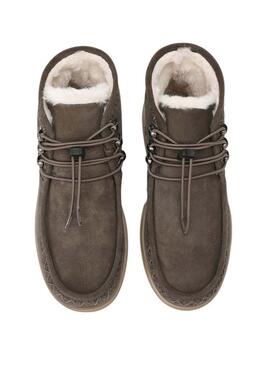 Bottes Walkin Pitas Ontario taupe pour femme