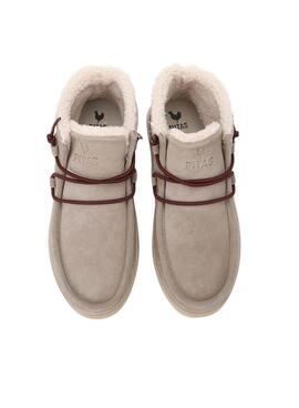 Bottes Walkin Pitas Sydney beige pour femme