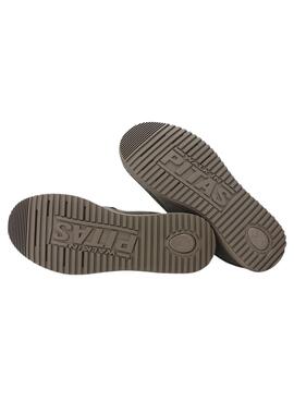 Chaussures Walkin Pitas Texas grises pour hommes