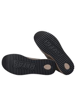 Bottines Walkin Pitas Timor en daim gris pour homme.