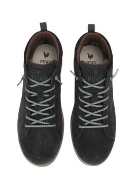 Bottines Walkin Pitas Austin noir pour homme