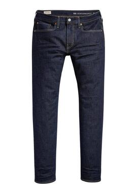 Jean Levis 502 en denim oscuro pour homme.