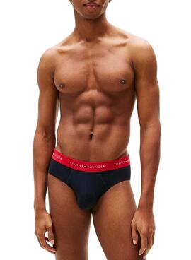 Ensemble de sous-vêtements Tommy Hilfiger bleu marine pour homme
