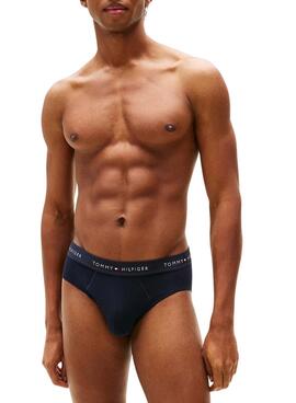 Ensemble de sous-vêtements Tommy Hilfiger bleu marine pour homme