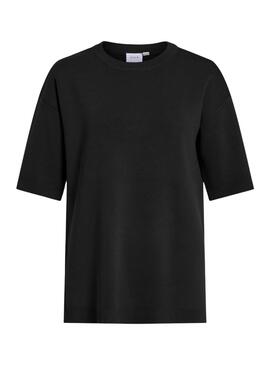 Top en tricot noir Vila Visway pour femme