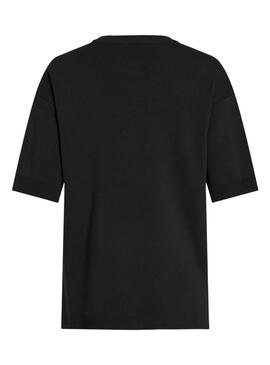Top en tricot noir Vila Visway pour femme
