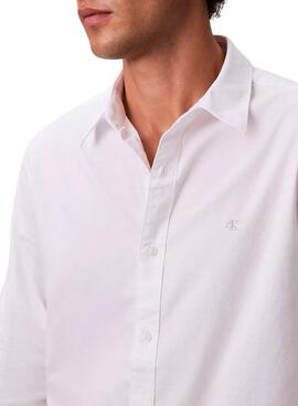 Chemise Calvin Klein Jeans Solid Oxford pour homme.