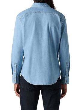 Chemise en denim Levis Battery pour homme.